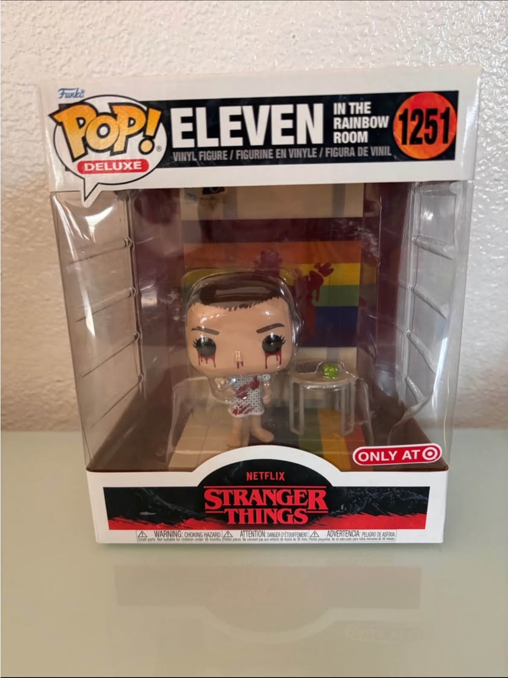 Funko Pop! Stranger Things Deluxe Eleven in the Rainbow Room #1251